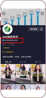 抖音企业号案例分享-教育行业“SOE唱歌教学”