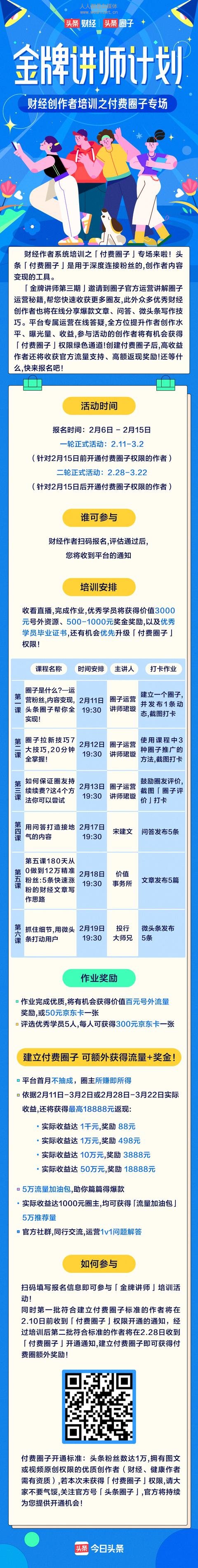 4位财经红人,揭秘头条圈子运营方法,教你如何轻松月入过万